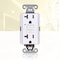 Faith Self-Test 20A GFCI Outlet Receptacle with Wall Plate, White, PK 10 GLS-20A-WH-10 - alternate 2